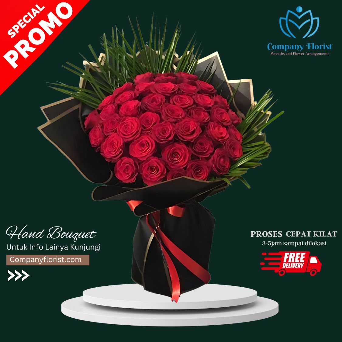 Buket Bunga Ulang Tahun – Special Gift – Company Florist